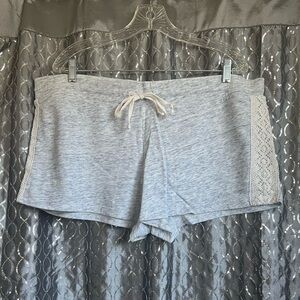 Grey sweat shorts